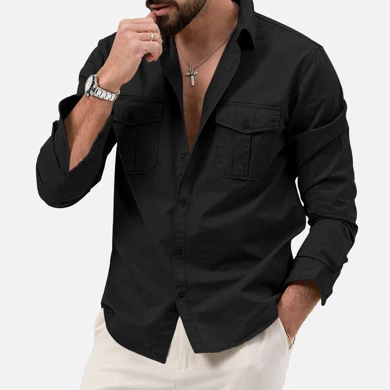 Casual Button-Up Shirt
