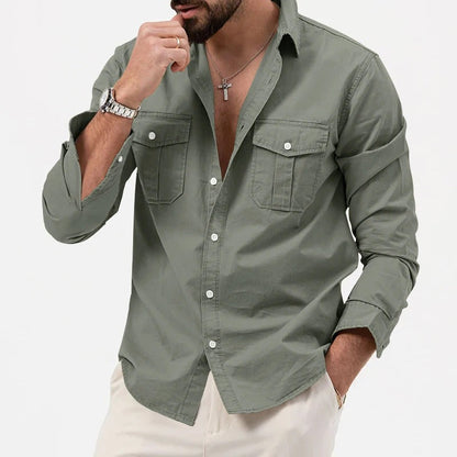 Casual Button-Up Shirt