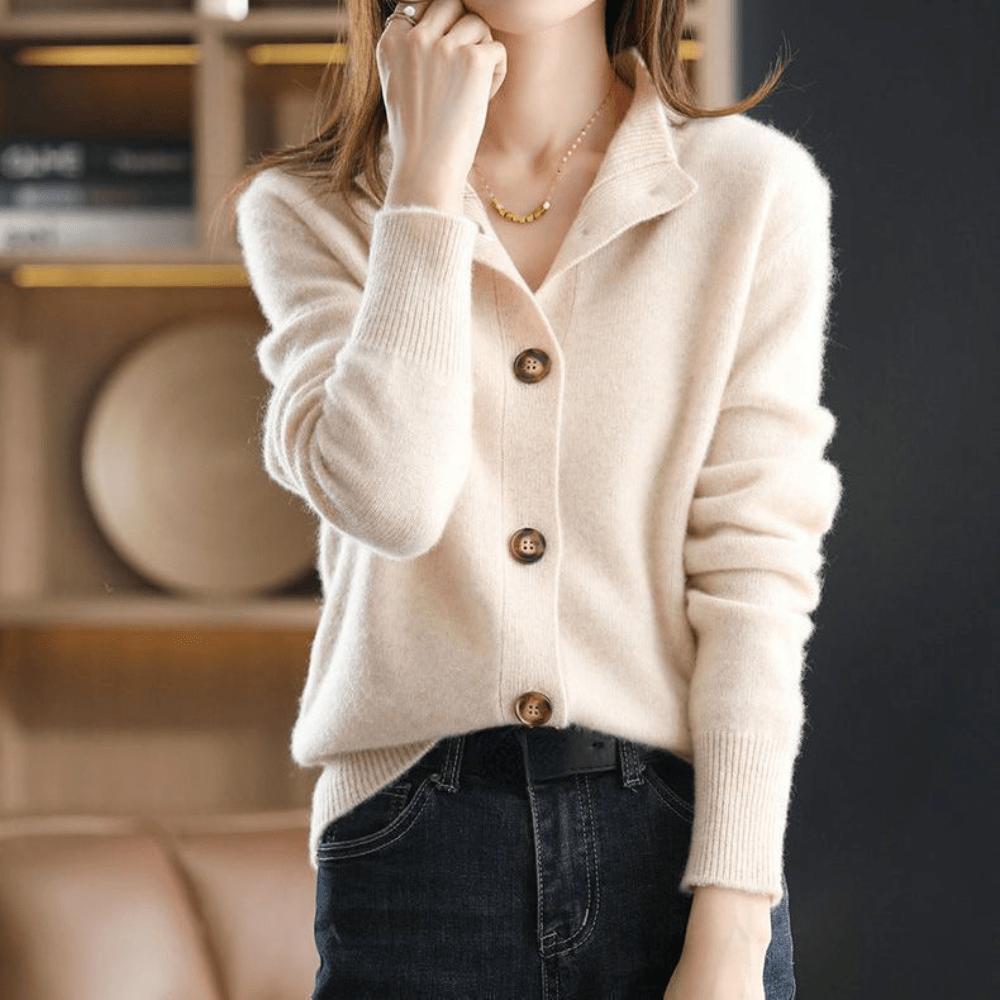 Women’s Winter Button-Up Cardigan