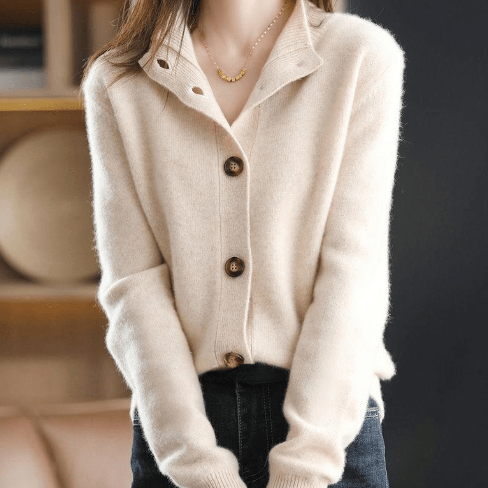 Women’s Winter Button-Up Cardigan
