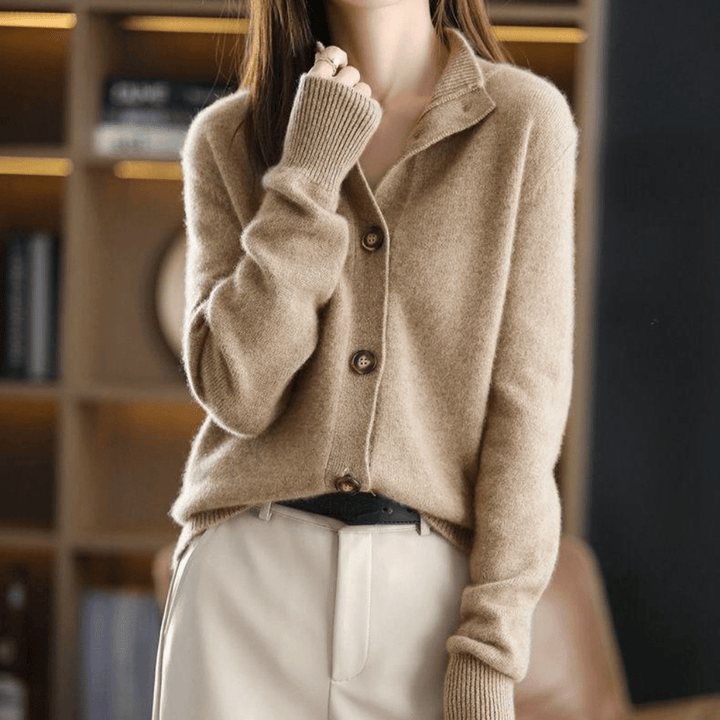 Women’s Winter Button-Up Cardigan