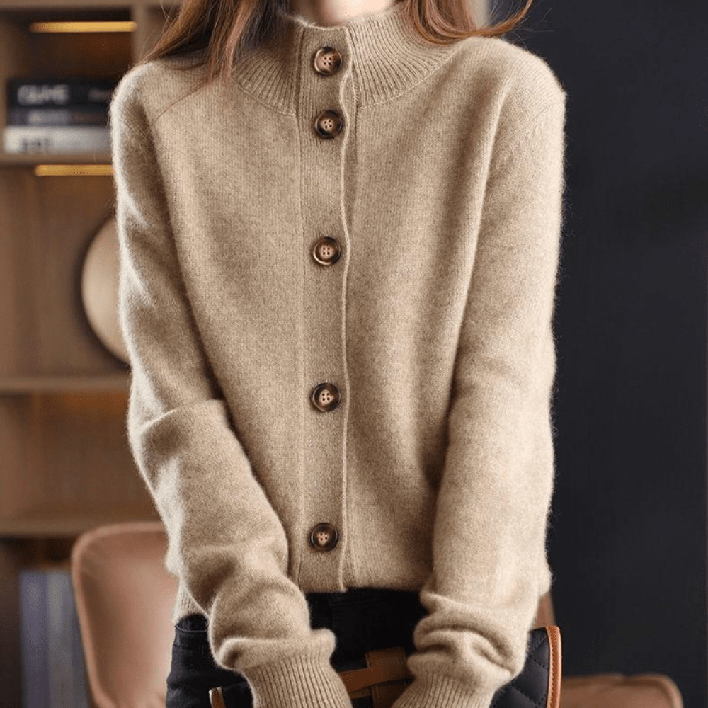 Women’s Winter Button-Up Cardigan