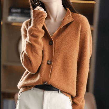 Women’s Winter Button-Up Cardigan