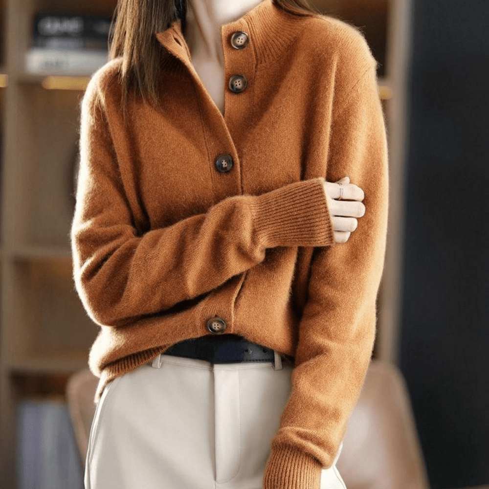 Women’s Winter Button-Up Cardigan