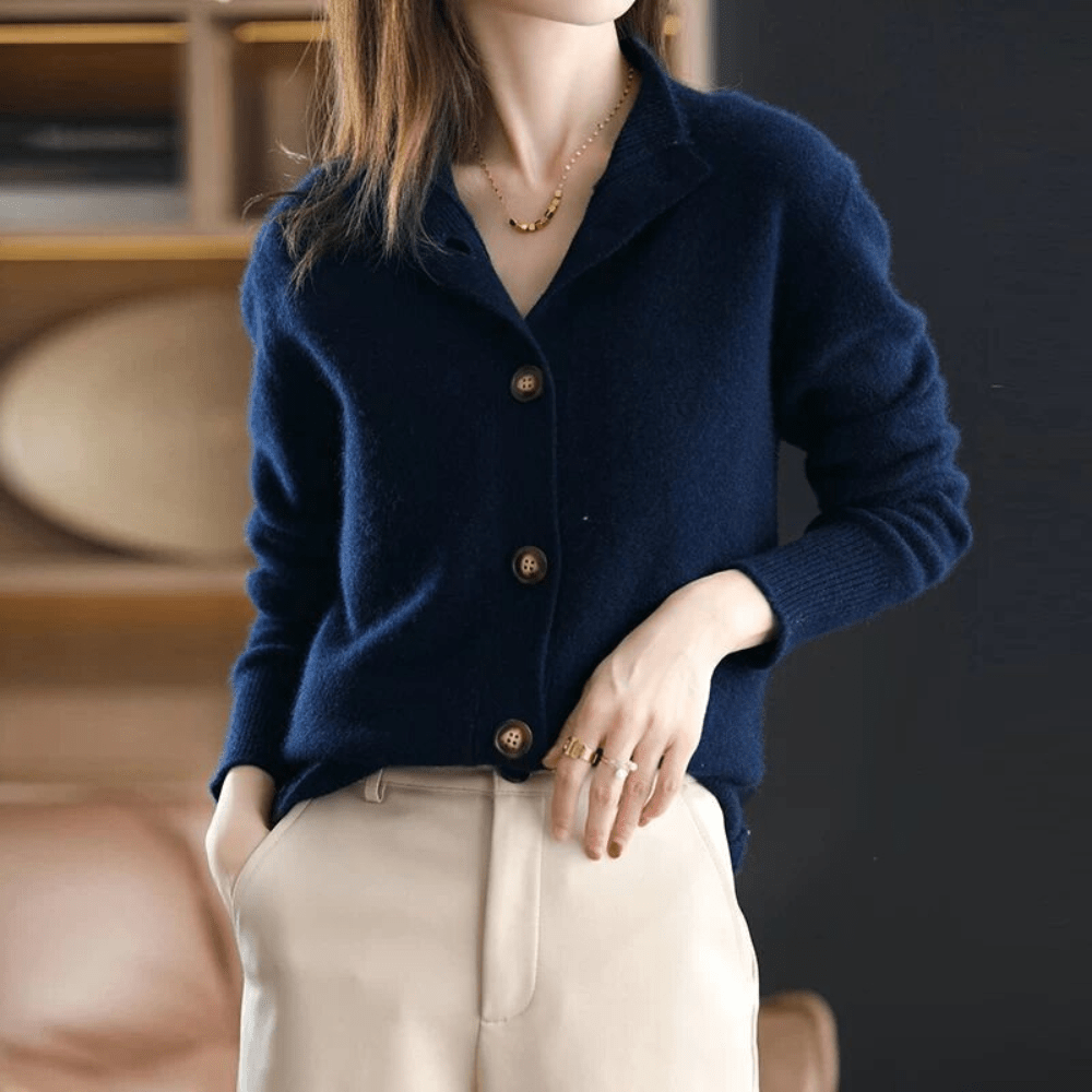 Women’s Winter Button-Up Cardigan