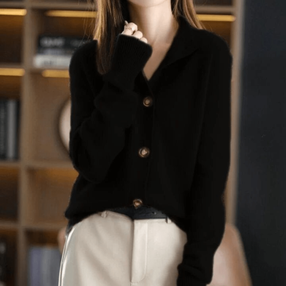 Women’s Winter Button-Up Cardigan