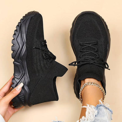 Women’s Slip-On Stretch Knit Running Shoes