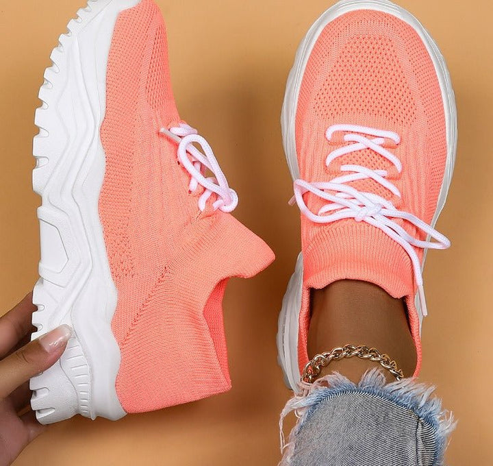 Women’s Slip-On Stretch Knit Running Shoes