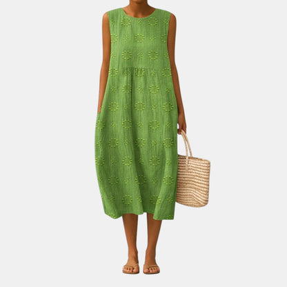 Olivia | Comfortable Fresh Midi Dress