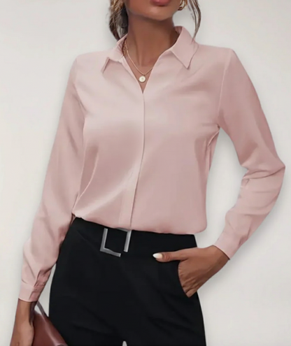 Women’s Spring Buttoned Office Blouse
