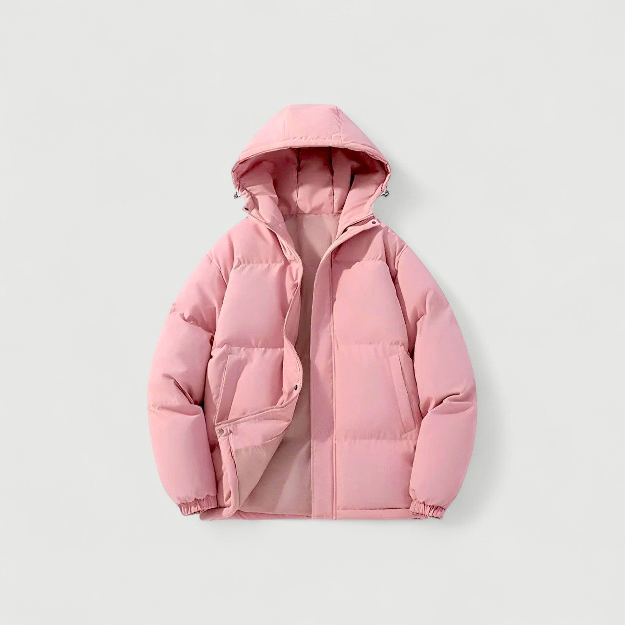 Women's Winter Puffer Jacket with Hood