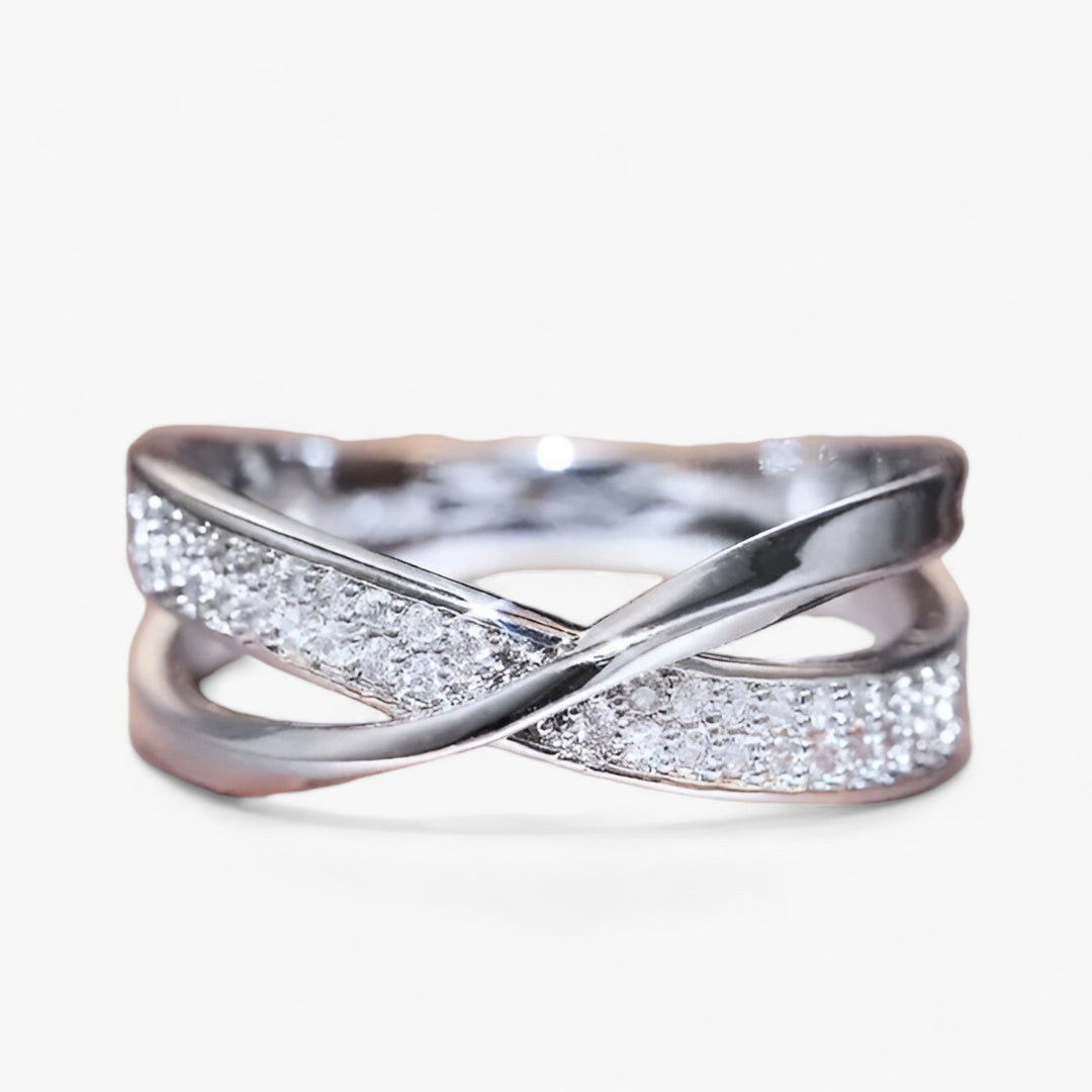 Criss-Cross Band Ring