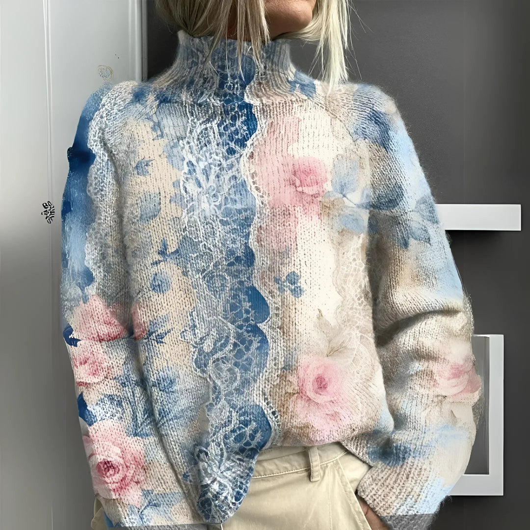 Warm Knitted Turtleneck Sweater