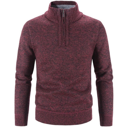 Stylish Casual Half-Zip Sweater