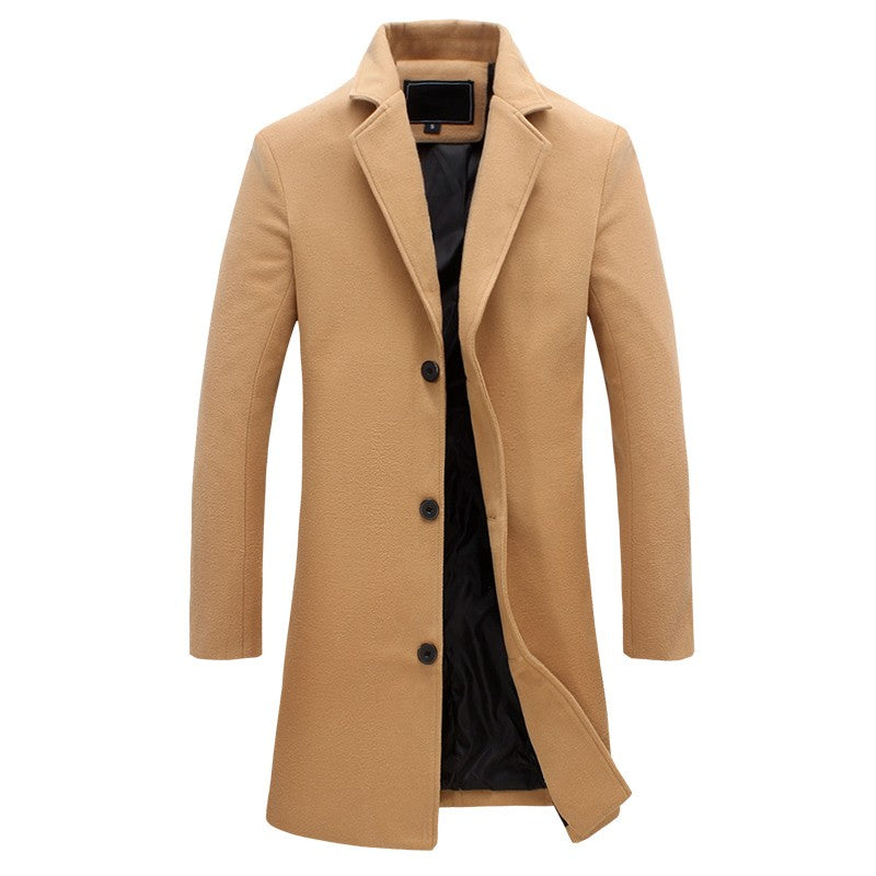 Formal Long Overcoat For Men’s Wardrobe