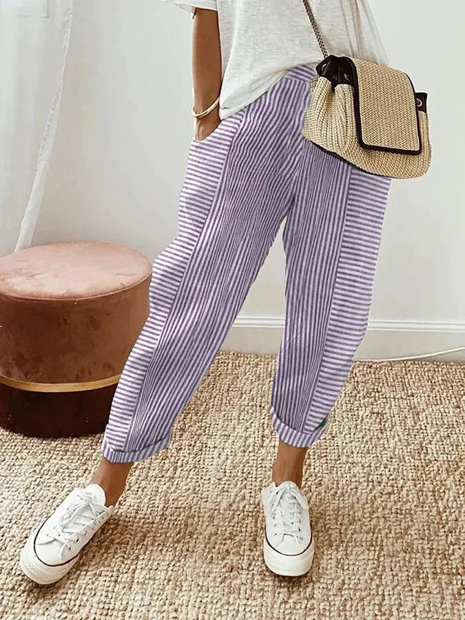 Casual Summer Loose-Fit Pants