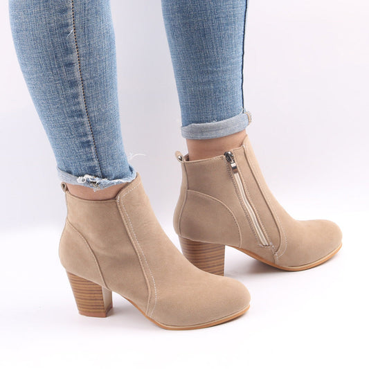 Women’s Casual High Heel Ankle Boots