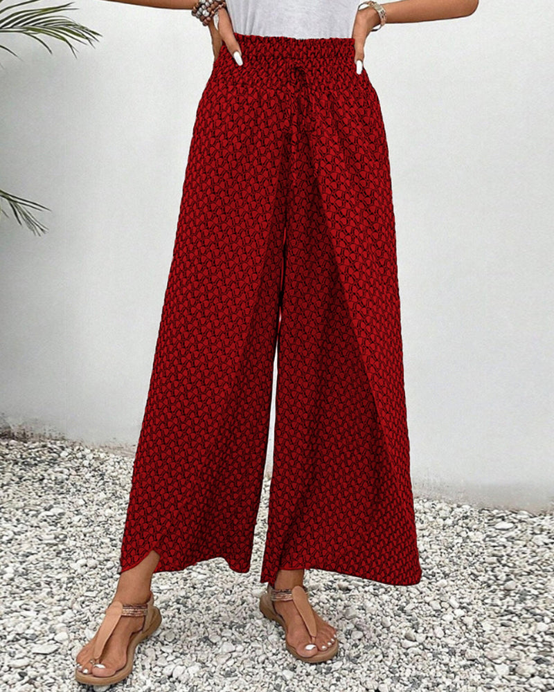 PANTALONES DE MUJER DE PERNERA ANCHA