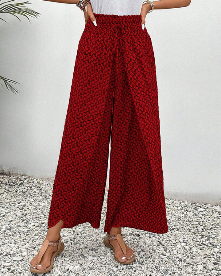 PANTALONES DE MUJER DE PERNERA ANCHA