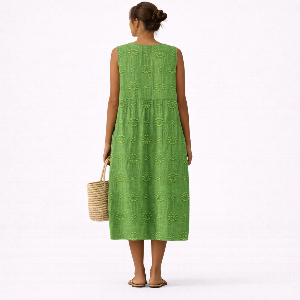 Olivia | Comfortable Fresh Midi Dress