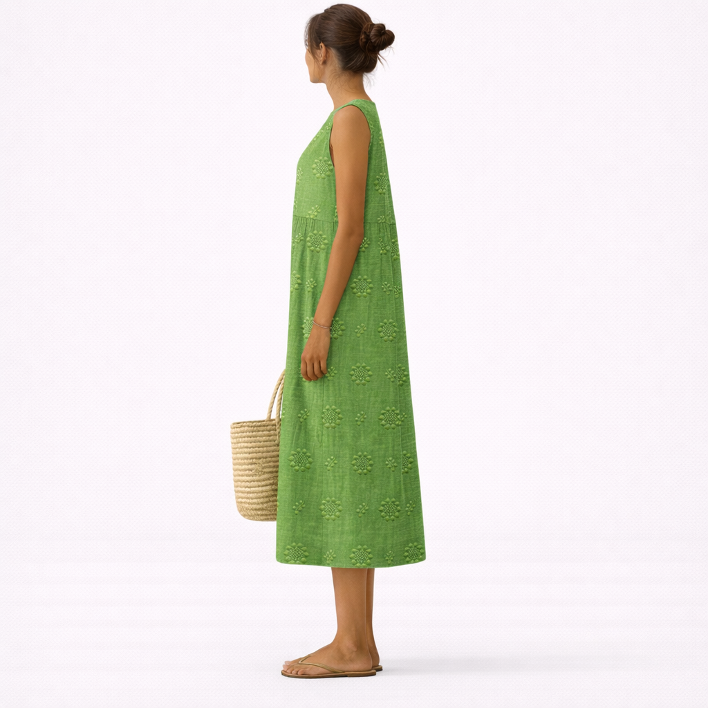 Olivia | Comfortable Fresh Midi Dress