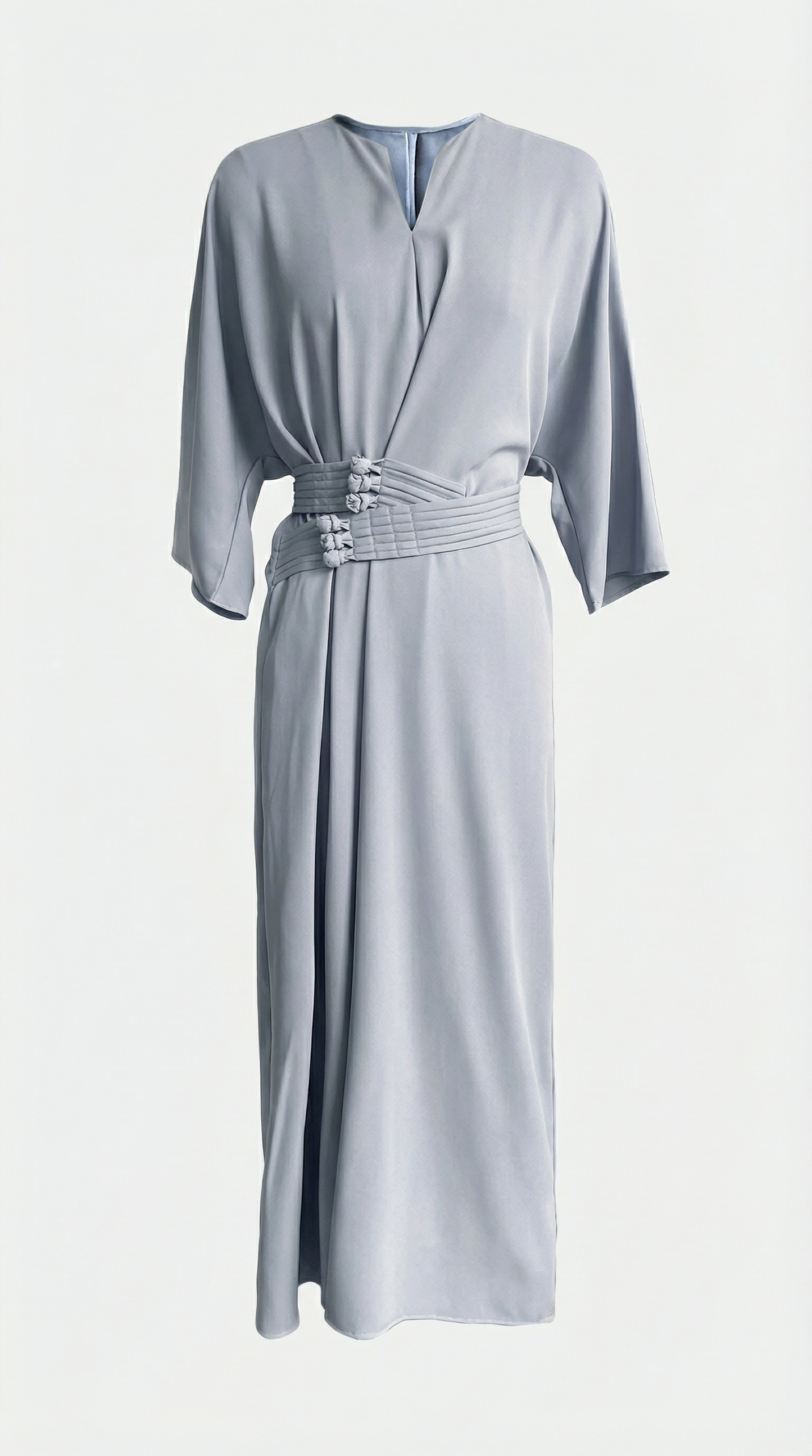 Belted Waist Maxi Dress