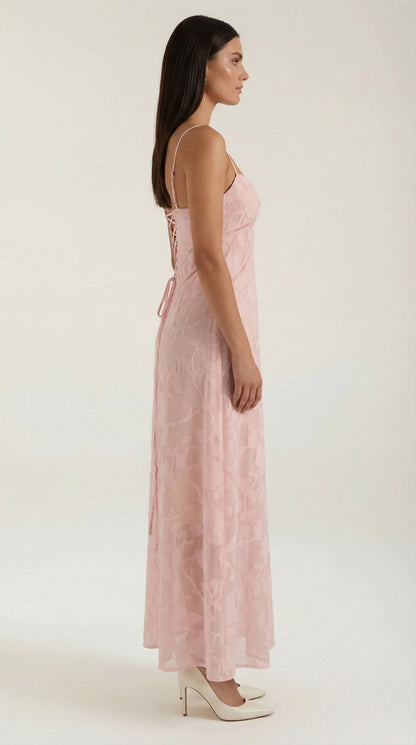 Classic Lace Maxi Dress