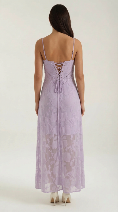 Classic Lace Maxi Dress