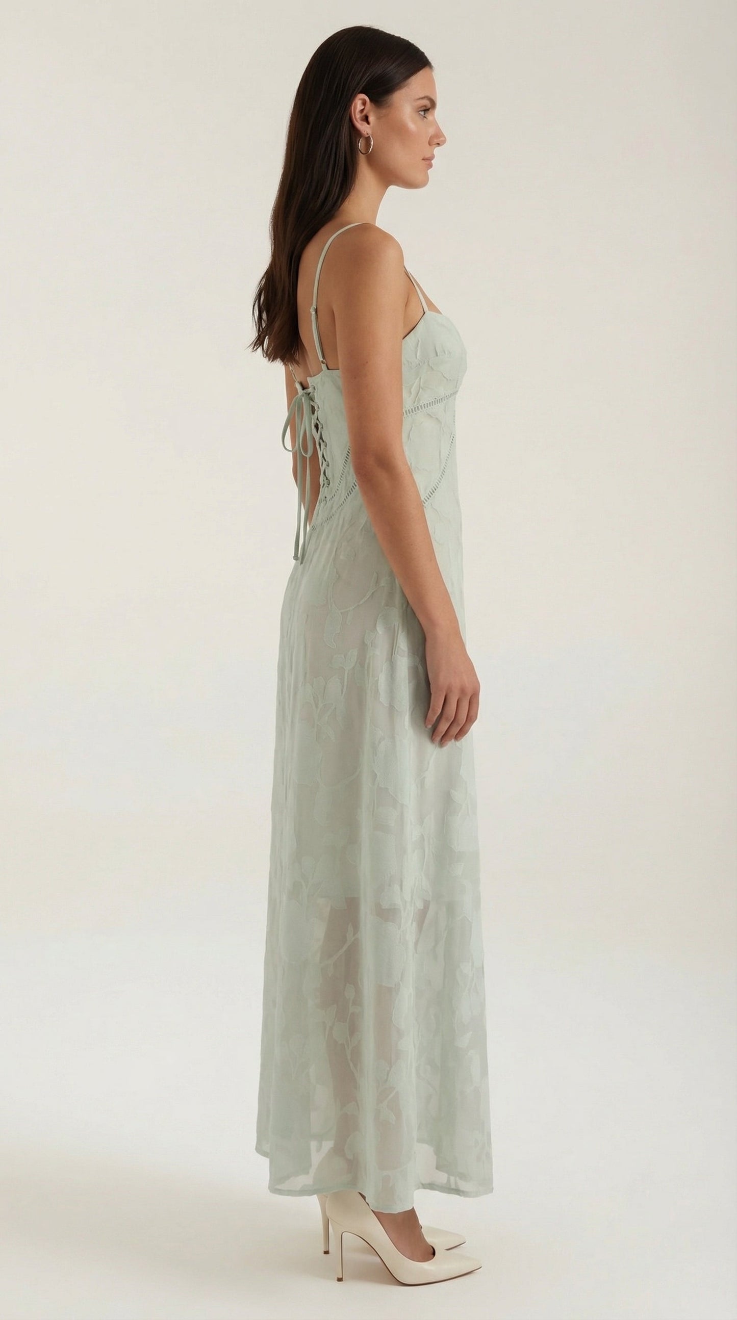 Classic Lace Maxi Dress