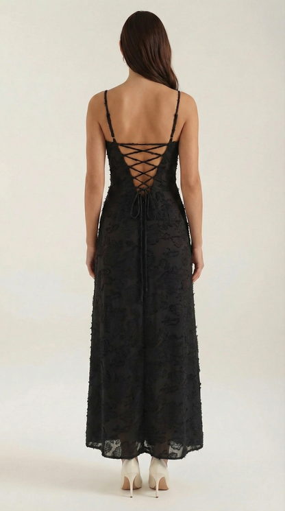 Classic Lace Maxi Dress
