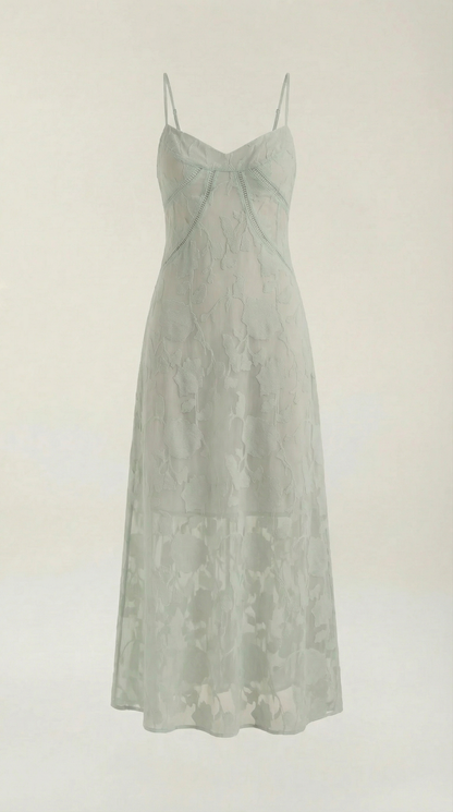 Classic Lace Maxi Dress
