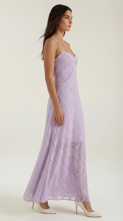 Classic Lace Maxi Dress