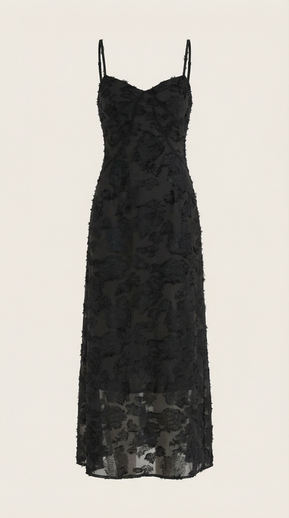Classic Lace Maxi Dress