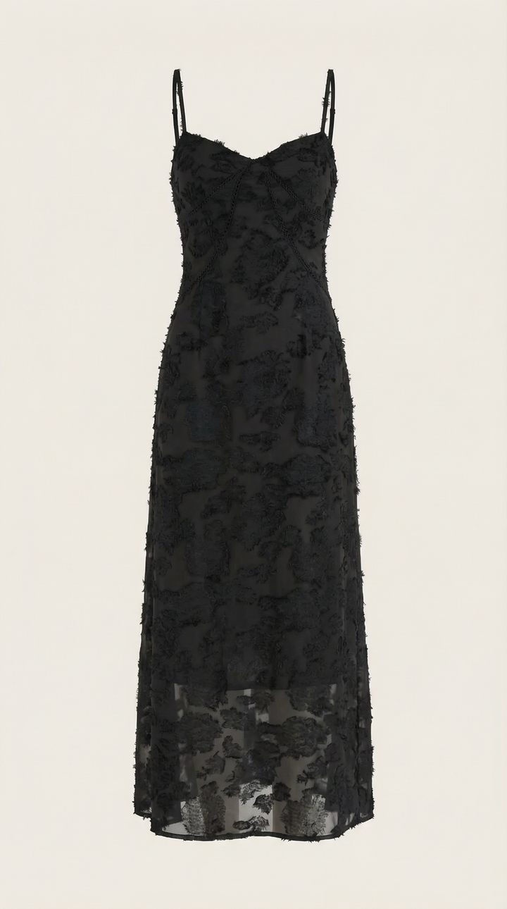 Classic Lace Maxi Dress