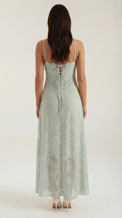 Classic Lace Maxi Dress