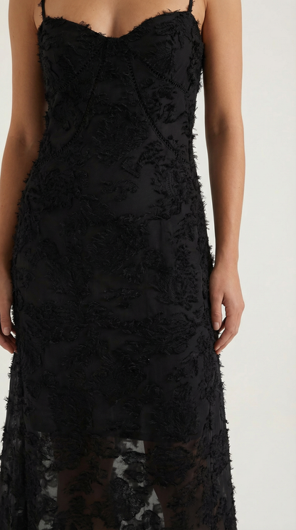 Classic Lace Maxi Dress