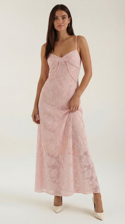 Classic Lace Maxi Dress