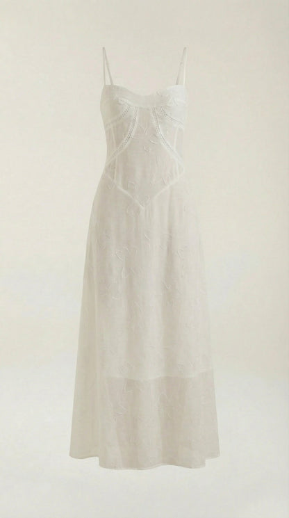 Classic Lace Maxi Dress