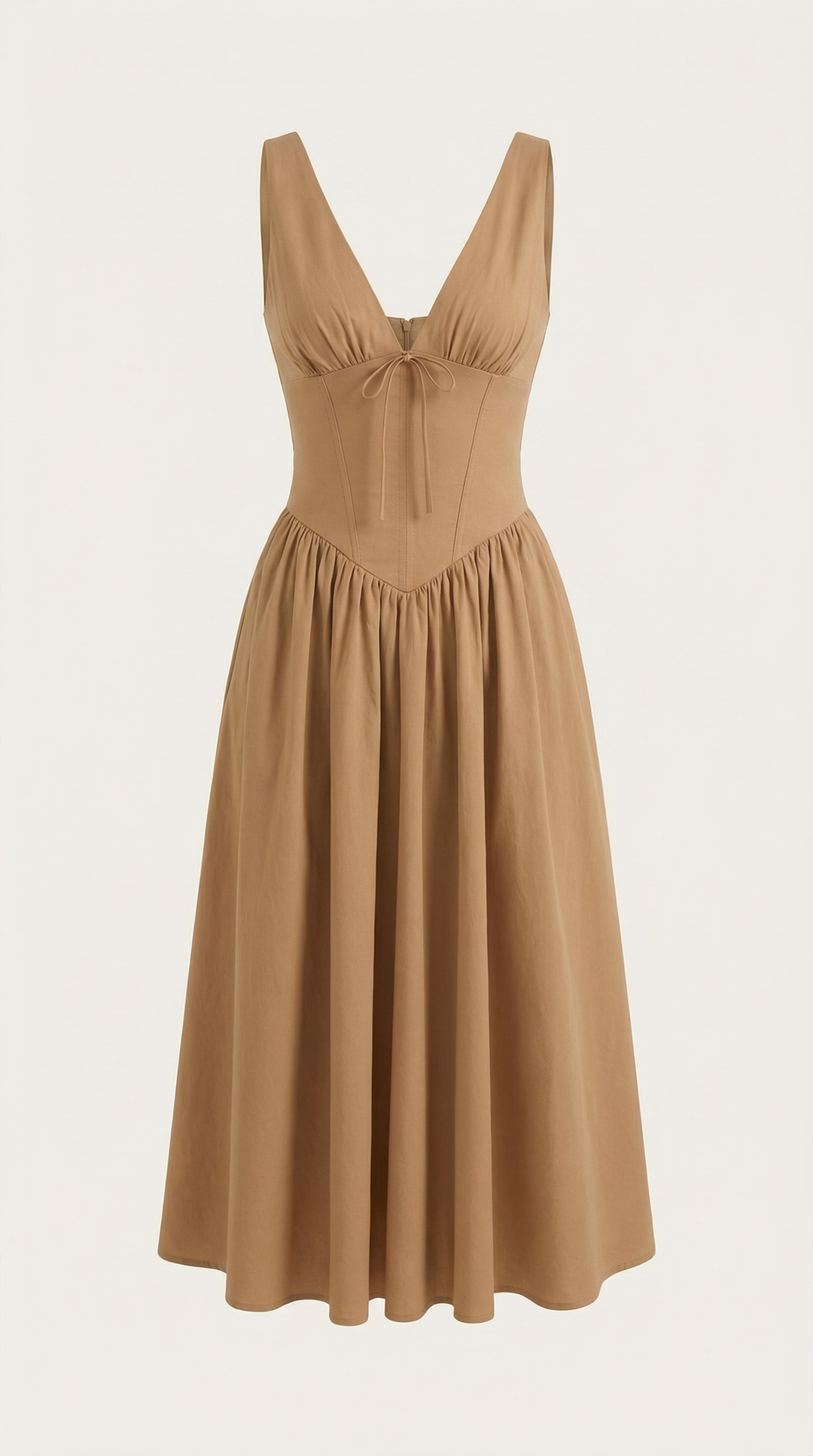 Midi Plunge Dress