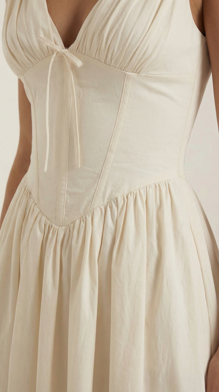 Midi Plunge Dress