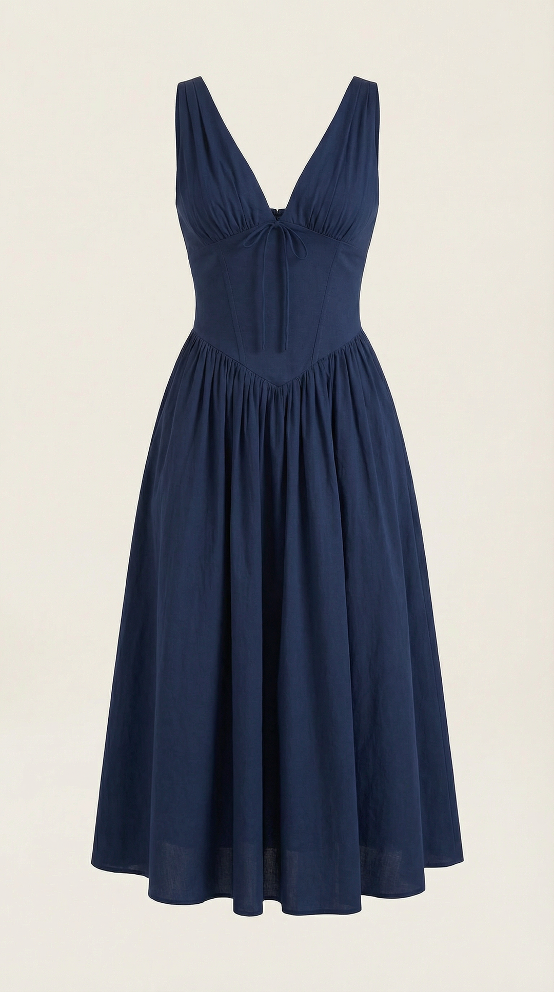 Midi Plunge Dress