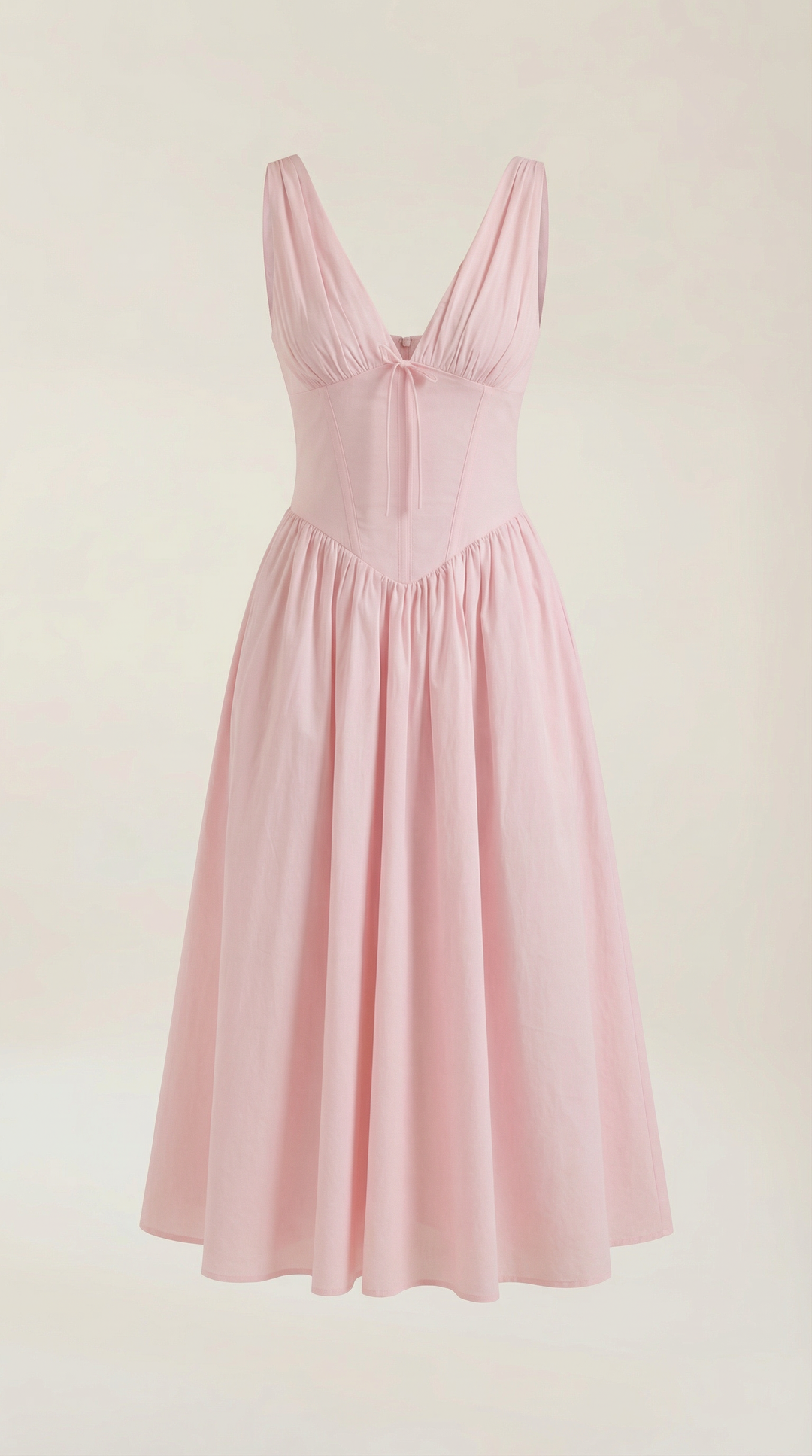 Midi Plunge Dress
