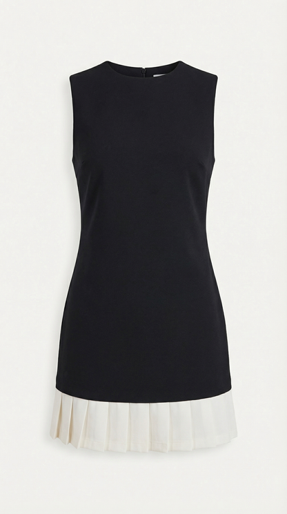 Sleeveless A-line Mini Dress
