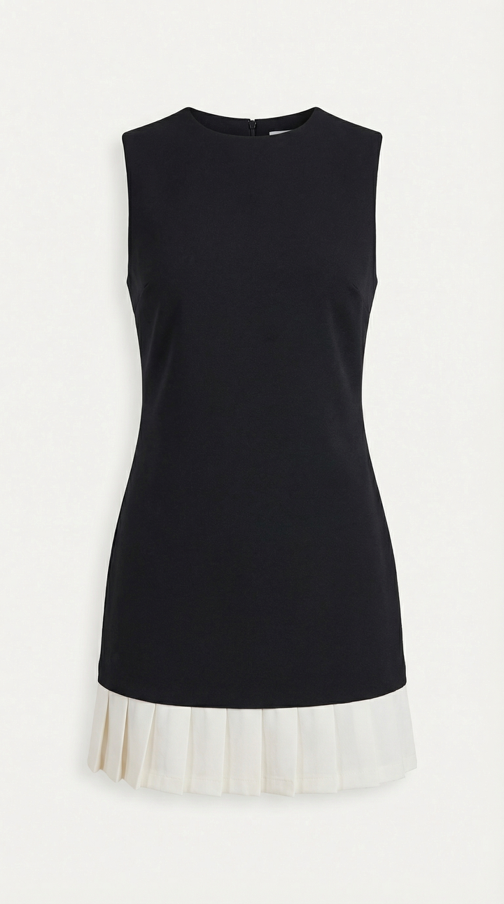 Sleeveless A-line Mini Dress