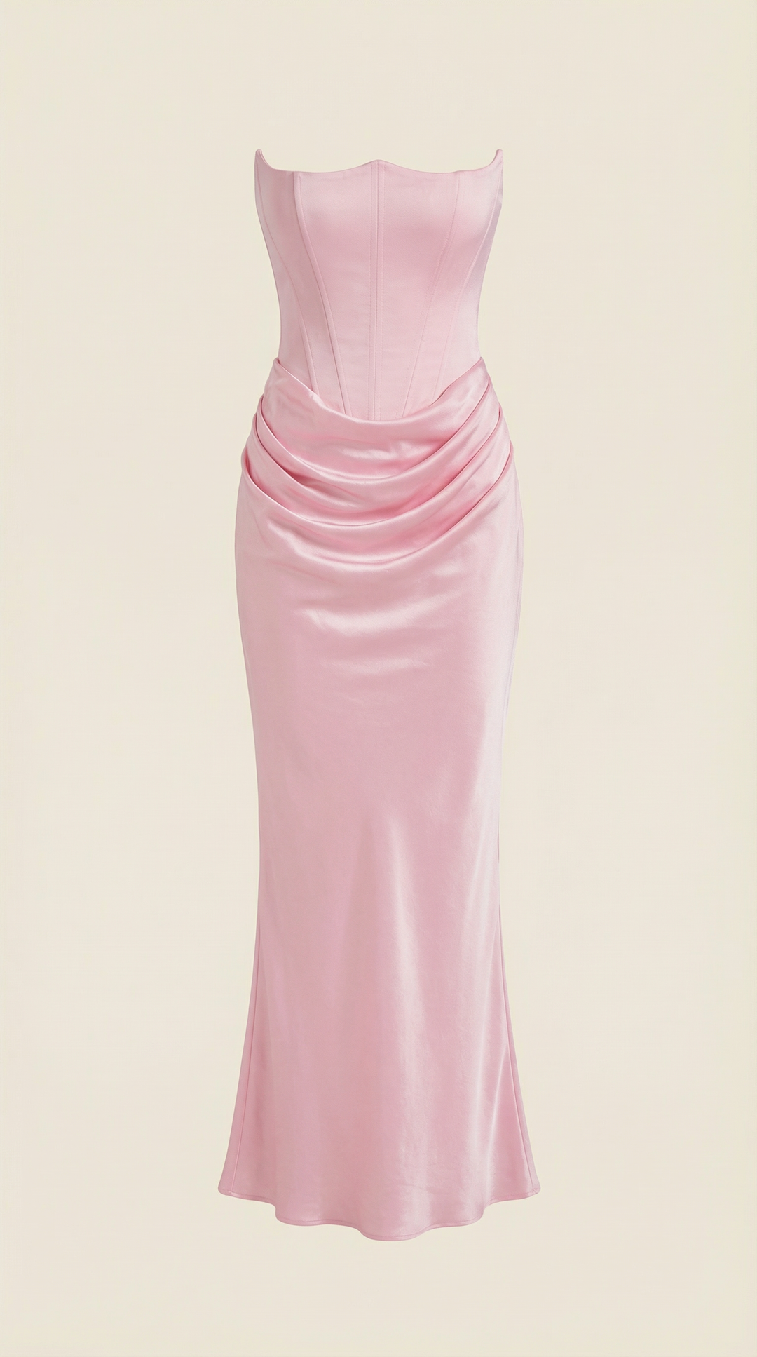 Graceful Corset Maxi Dress