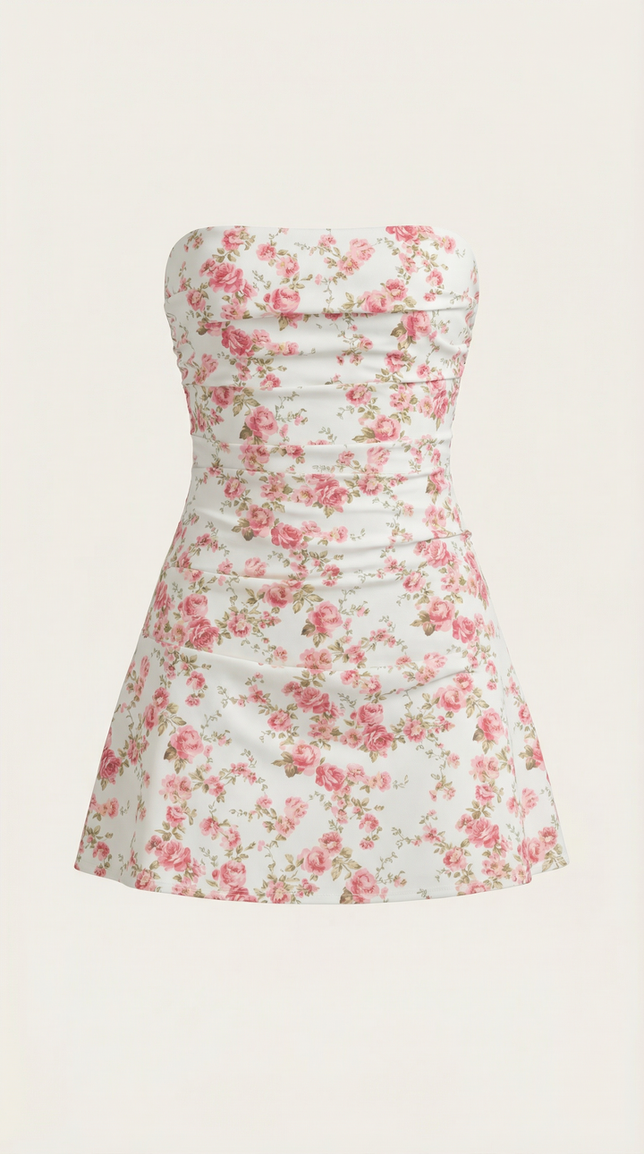 Strapless Mini Dress