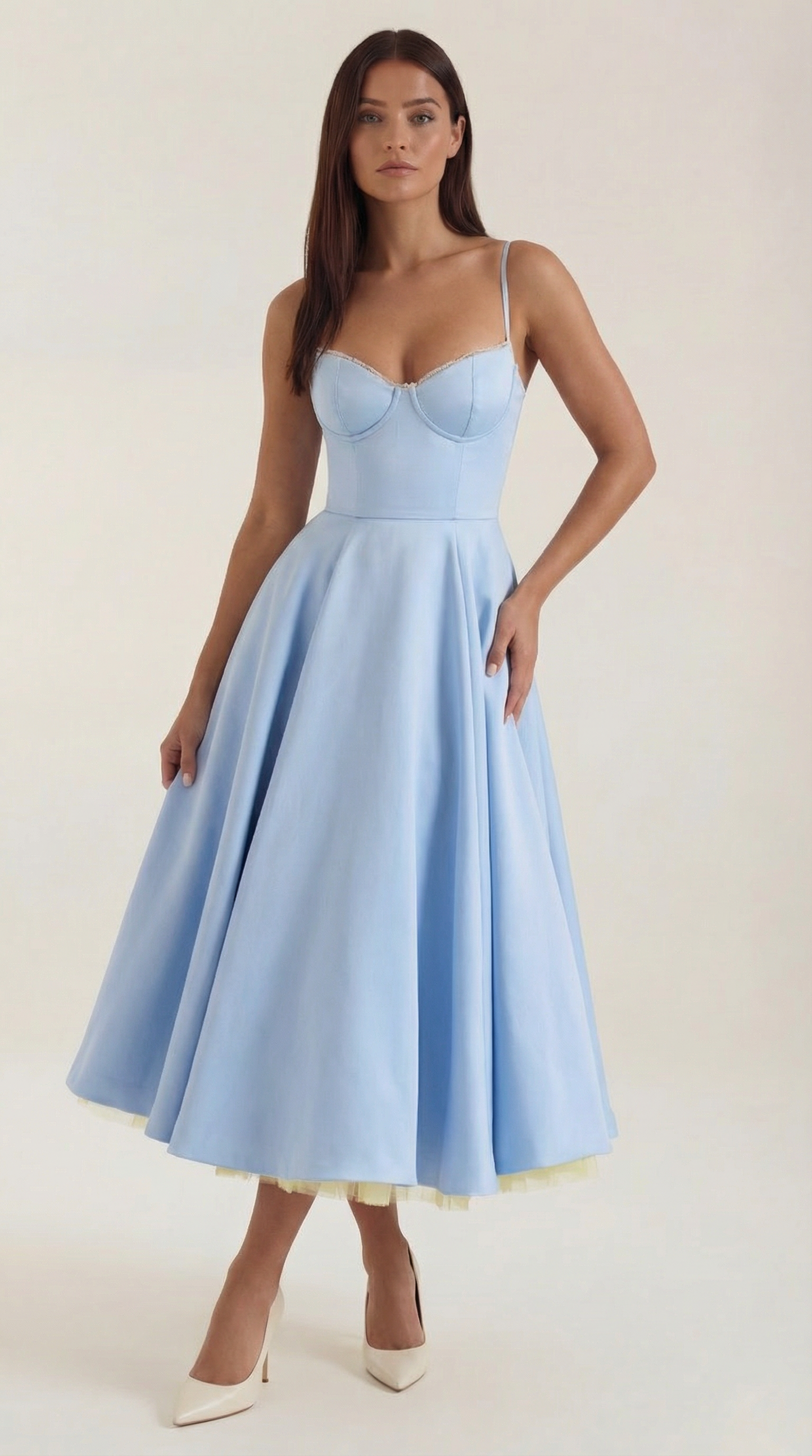 Tulle Midi Dress