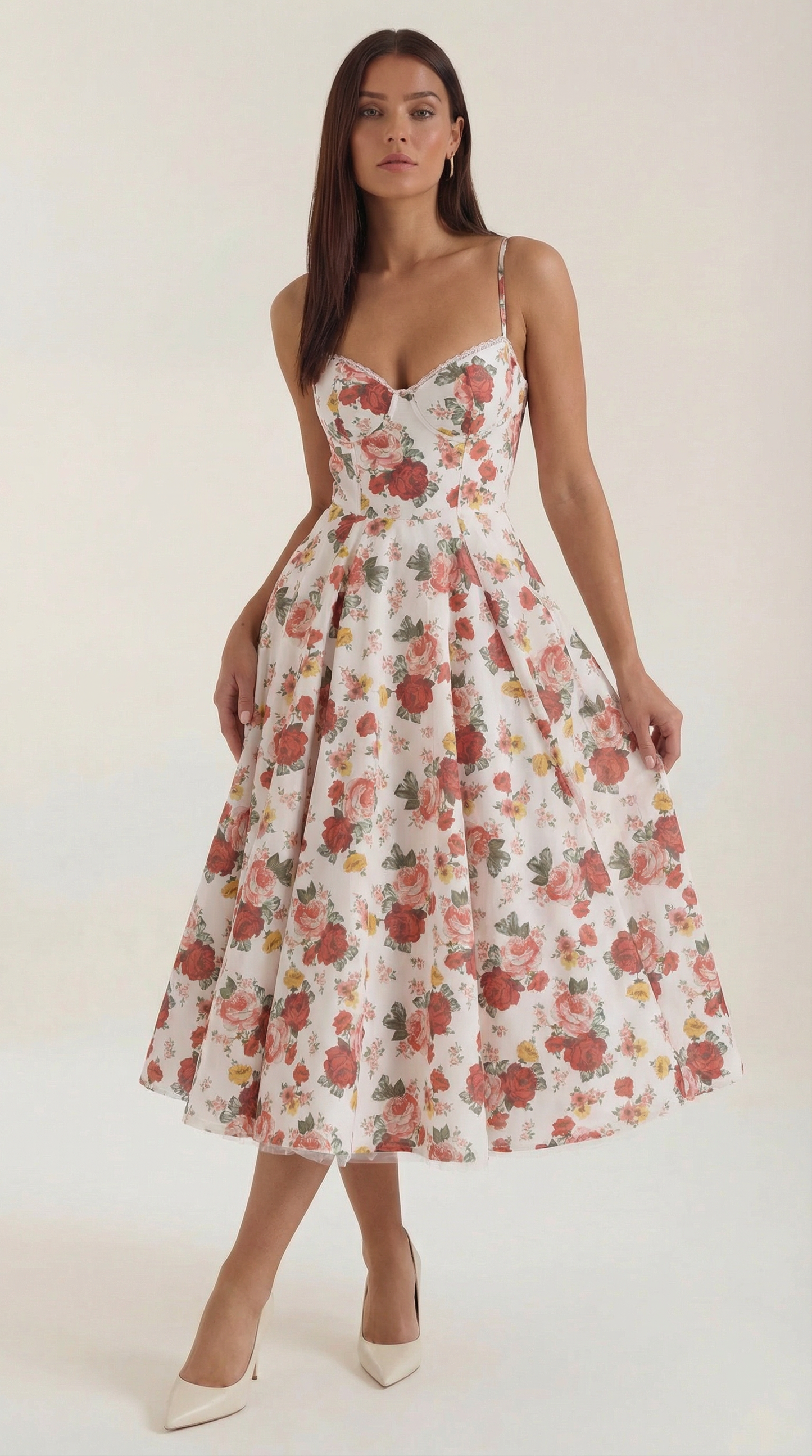 Tulle Midi Dress