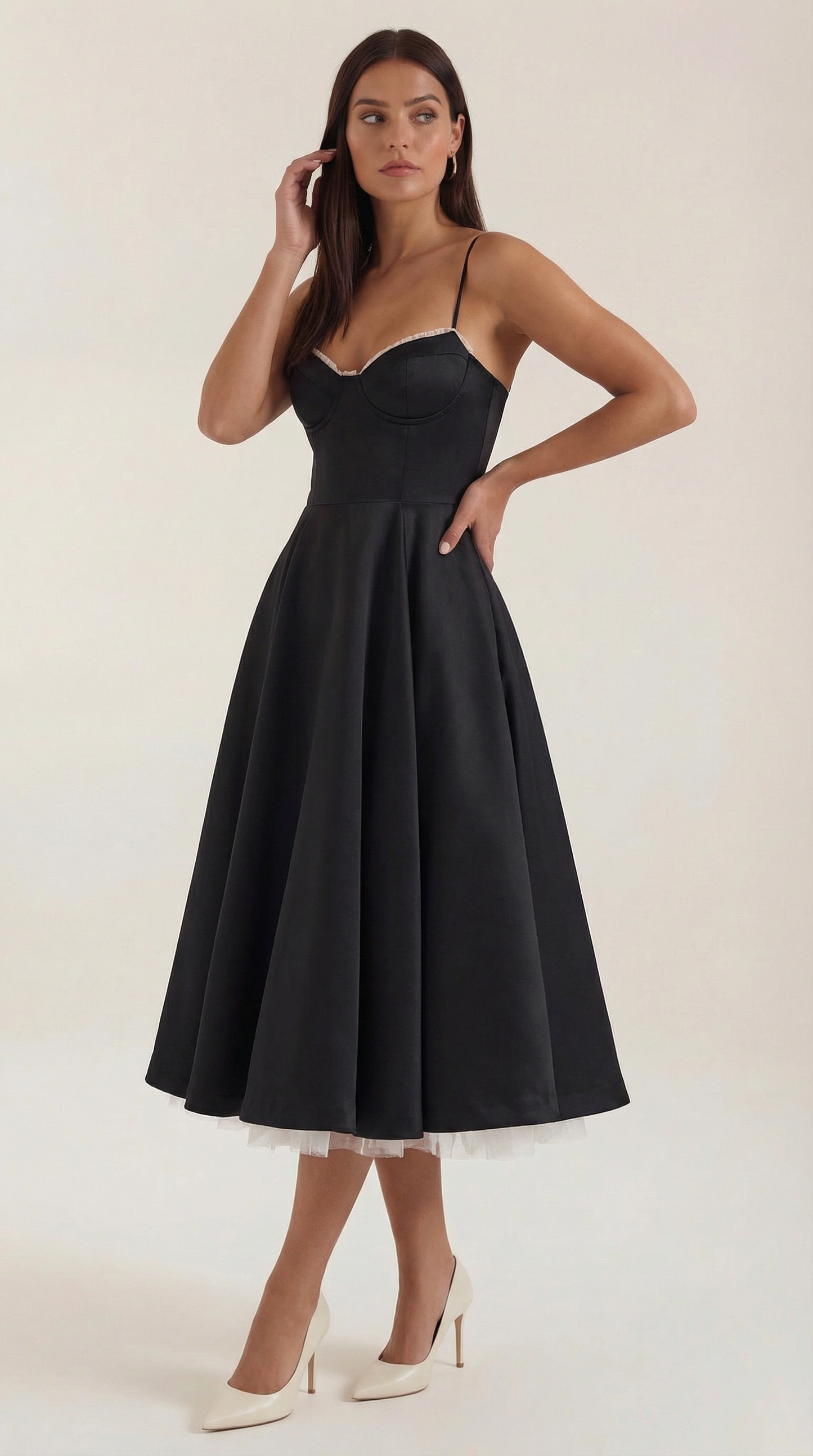 Tulle Midi Dress