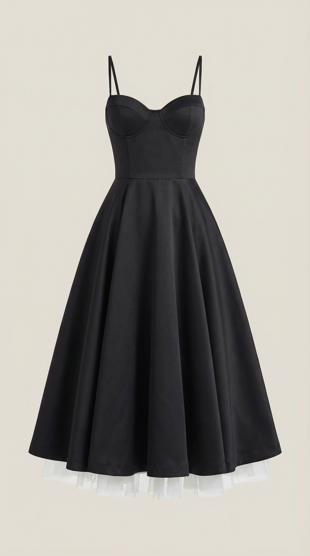 Tulle Midi Dress